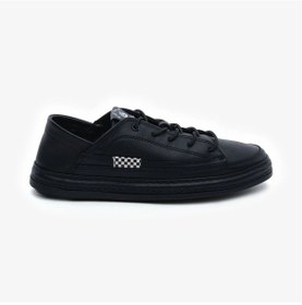 Resim Greyder 33670 Siyah Hakiki Deri Kadın Sneaker Ayakkabı-849 Siyah 