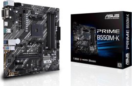 Resim Prıme B550m-k Am4 Matx Anakart Asus