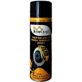 Resim Goldfix Genel Amaçlı Parça Temizleyici Yağ Sökücü Fren Balata Spreyi 500 Ml X 2 Adet 