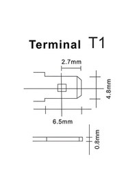 Resim Orion 6v 7.5ah Bakımsız Kuru Akü - 