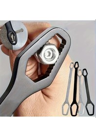 Resim Dashanshop 5,91 İnç 5mm Kalın Çift Ağızli Sıkma Anahtarı 3-17mm Ev Ve Araç Kullanımı 