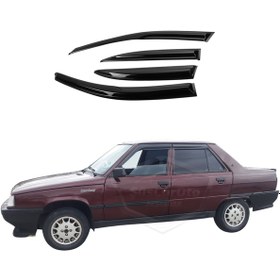 Resim Renault 9-11 Broadway Fairway Spring Flash Tüm Kasalar İçin Uyumlu Mugen Cam Rüzgarlığı Seti 4'lü İthal (00) (ŞüsCarOto Aksesuar) 
