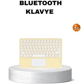 Resim Kablosuz Bluetooth Klavye - Slim Taşınabilir Tasarım 