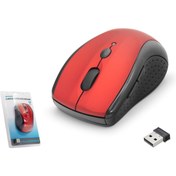 Resim HADRON Hdx3405r Wireless Mouse 800/1600Dpi Kırmızı 