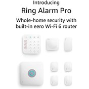 Resim Ring Alarm Pro, 8 parça - Dahili eero Wi-Fi 6 Yönlendirici Ringder