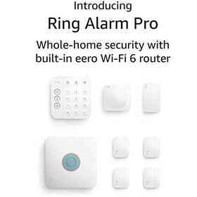 Resim Ring Alarm Pro, 8 parça - Dahili eero Wi-Fi 6 Yönlendirici 