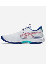 Resim Asics NETBURNER BALLISTIC FF 4 Erkek Beyaz Voleybol Ayakkabısı 1051A096-960 