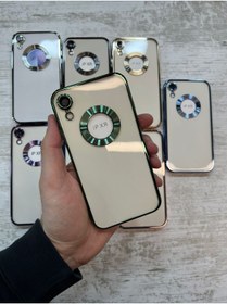 Resim Tria Apple Iphone Xr Uyumlu Kamera Lens Koruyuculu Elektroliz Lazer Silikon Telefon Kılıfı 