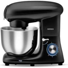Resim Karaca 1900W 5,5 L Stand Mikser Shiny Black Mutfak Şefi 
