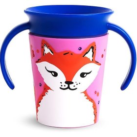 Resim Munchkin Mucize 360 Alıştırma Bardağı Tilki 6 ay+ 177 ml 