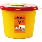 Resim 5 Adet Kesici ve Delici Tıbbi Enfekte Atık Kutusu 3.5 Lt. 