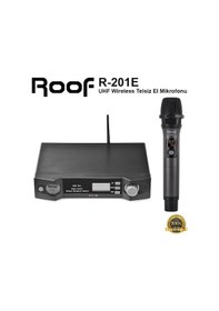 Resim Roof R-201e Uhf Wireless Telsiz El Mikrofonu 