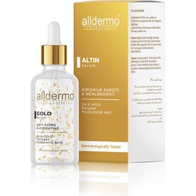 Resim Alldermo Gold Kırışıklık Karşıtı ve Nemlendirici Serum 30 ml 