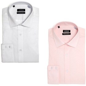 Resim Pıngömlek Kensıngton Montello Vesta Ikili Set10 Erkek Gömlek Açık Pembe 