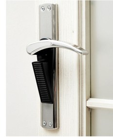 Resim Gondol Plastik 2'lü Kapı Rampası-kapı Stoperi Siyah 