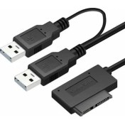 Resim Platoon USB Dvdrw Kablosu USB Mini Sata Kablo USB Slimline Kablo 