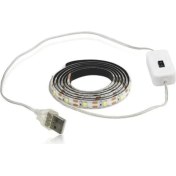 Resim Azemax USB Sensörlü Şerit Led/5 Metre/beyaz 