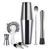 Resim Vosco VSC-700B 7 Parça Profesyonel Boston Kokteyl Shaker Seti 