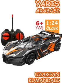 Resim Black Island Uzaktan Kumandalı Şarjlı Road Blast Oyuncak Araba Turuncu 