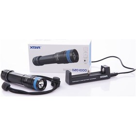Resim Xtar D20 1000 Lumen Dalış Feneri 