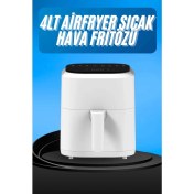 Resim Hava Fritözü 4l Airfryer Pratik Uzun Ömürlü Yağsız Pişirme Taşınabilir 