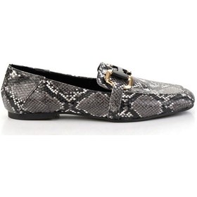 Resim Siyah Kadın Loafer Ayakkabı K01246153107 Çok Renkli 