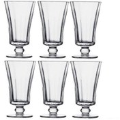 Resim Paşabahçe 440186 Diamond 6'lı Kahve Yanı Su Bardağı - 130 ml 