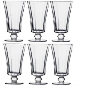Resim Paşabahçe 440186 Diamond 6'lı Kahve Yanı Su Bardağı - 130 ml 