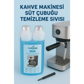 Resim Kahve Makinesi Süt Çubuğu Temizleme Sıvısı 