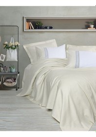 Resim Cotton Box Lusso Bambu Çift Kişilik Pike Takımı Lessy Yeşil 