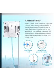 Resim HOBOT S7 Pro - Akıllı Cam Silme Temizlik Robotu 