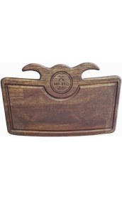 Resim Boğa Kesme Sunum Tahtası 30X19 cm 