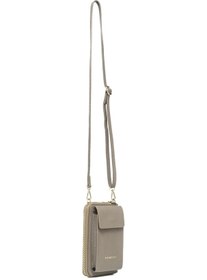Resim Çapraz Çanta Kadın Lısa Piumelli Milano Bag D40 Taupe Taba 