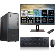 Resim LENOVO ThinkCentre Neo 50T G5 i7 13700 96GB 2TB SSD GT1030/4GB 23.8" FHD W11H Masaüstü Bilgisayar 