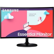 Resim Samsung Essential Ls24c362eauxu 24" 4ms 75hz Freesync Curved Va Full Hd Monitör 