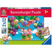 Resim Ravensburger 2x12 Parça Puzzle Cocomelon 056286 