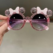 Resim 1 adet Minnie Mouse Dekoratif Gözlük, Plastik Moda Karikatür Seyahat Gözlüğü Sahne Performansları, Partiler ve Fotoğraf Aksesuarları için - Kadın Aksesuarları, Minnie Mouse Kulak 