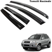 Resim Hyundai Tucson Mügen Cam Rüzgarlığı 2005-2010 Arası 4 Lü N11.26826 