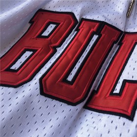 Resim Chicago Bulls Retro Basketball Şort - Kırmızı / 2XL 