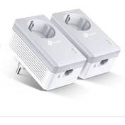 Resim STOREMAX Başlangıç Kiti Powerline Adaptör Priz Soketli TL-PA4010PKIT, AV600 Yeni 