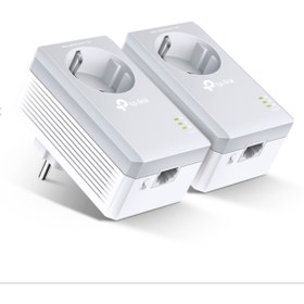 Resim STOREMAX Başlangıç Kiti Powerline Adaptör Priz Soketli TL-PA4010PKIT, AV600 Yeni 