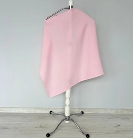 Resim %100 Pamuk Tek Katlı Müslin Emzirme Önlüğü 75x90 Pembe 