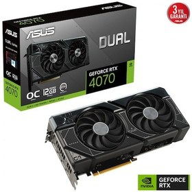 Resim Asus 12gb Dual Rtx4070 O12g Gddr6x 192bit Hdmı Dp Pcıe 16x V4 0 
