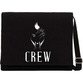 Resim Hayko Cepkin Crew Siyah Kanvas Postacı Çantası - Siyah 