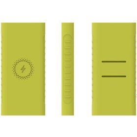 Resim Gökyüzü Mavisi Xiaomi Kablosuz Güç Bankası 10000mah Plm11zm İçin Yumuşak Silikon Koruyucu Kılıf 