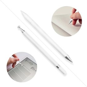 Resim Samsung Uyumlu Passive 2 İn 1 Dokunmatik Tablet Kalemi 