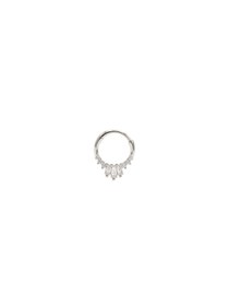 Resim Aura Crown Daith Halka Piercing - Silver 