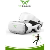 Resim G02EF Stereo Kulaklıklı 3D Sanal Gerçeklik Gözlüğü 
