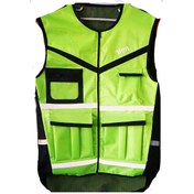 Resim ArWears Motorsiklet Reflektörlü Yelek Cepli ( Motosiklet Reflektörlü - Reflektif Yelek ) 