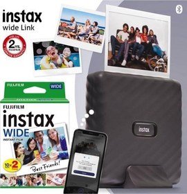 Resim Wide Link Gri Akıllı Telefon Yazıcısı Ve 20'li Film 